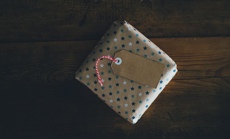 Repurposed Gift Wrapping
